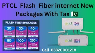 Flash fiber internet New Packages 2024 With All Tax 🤔🤔🤔 [upl. by Latrina]