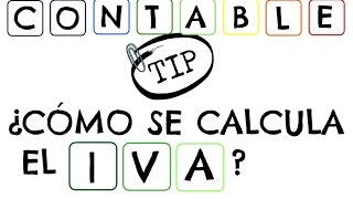 ¿COMO SE CALCULA EL IVA [upl. by Schaeffer]