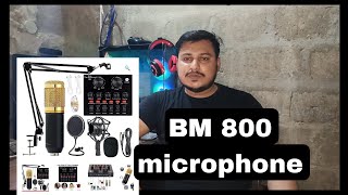 bm800 condenser microphone unboxed 2024 [upl. by Llerrehc16]