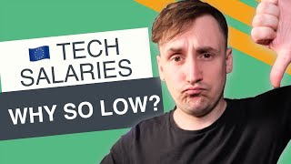 Why tech salaries in Europe are so low compared to US [upl. by Dorelle27]