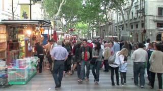 la Rambla Barcelona Spain [upl. by Haerle]