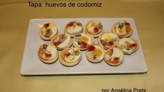 TAPA  HUEVOS CODORNIZ  QUAIL EGGS [upl. by Euginimod]