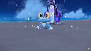 How to get and catch Froakie and Greninja in Pokémon Scarlet and Violet [upl. by Mallorie]