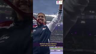 Preethi Pal won Bronze for India  Paralympics Athletics Highlights  JioCinema [upl. by Elyk]