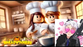 I become Bakery in Roblox  First Time Playing Roblox Breadwinners [upl. by Latricia691]