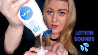 ASMR INTENSE LOTION HAND SOUNDS NO TALKING [upl. by Akinit936]