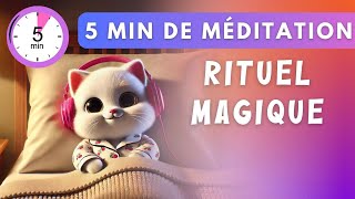 Votre Rituel de Sommeil en 5 Min  Méditation Apaisante [upl. by Fahy950]