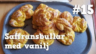 Tokjocke kockar lätt 15 Saffransbullar med Vanilj [upl. by Ecirtaeb]