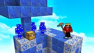 VOCÊ CONSEGUE SOBREVIVER A UMA ILHA DE LAPIS LAZULI NO MINECRAFT [upl. by Kciredec434]