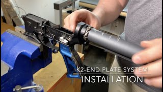 Lightweight Enhanced End Plate  K2 System Locking Lever Installation [upl. by Sunderland]