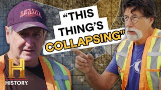 The Curse of Oak Island Massive Underground Collapse Leads to GOLD S12 [upl. by Ahsetra]