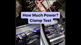 Clamp Test  5x Genesis amp DLS ClassAB Amplifiers  How Much Power Is the System Actually Running [upl. by Ahsenra]