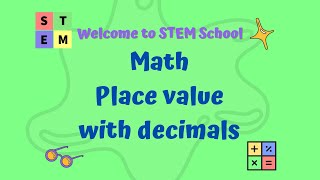 Math  Grade 5  Place value with Decimals [upl. by Aicert485]