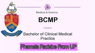 Let’s talk about my career  BCMP  University of Pretoria [upl. by Preston]