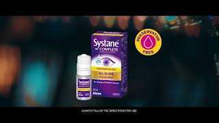 Systane® Complete  Now Preservative Free [upl. by Atineb506]