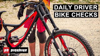 What Bikes Are Being Ridden At Big White Bike Park  Daily Driver Bike Checks [upl. by Dorthea]