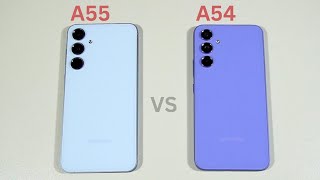 Samsung Galaxy A55 vs Galaxy A54 Speed Test and Camera Comparison [upl. by Ced384]