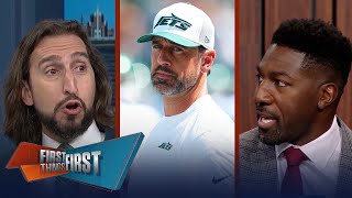 Aaron Rodgers ‘doesn’t need to’ play in preseason Should the Jets start him  FIRST THINGS FIRST [upl. by Sidon]