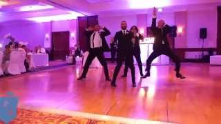 Grooms Men Hiphop Wedding Dance [upl. by Ecnerret]