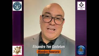 Nombramiento del V∴H∴ Elisandro Yee [upl. by Yeleen]