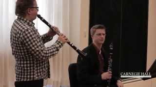 Carnegie Hall Clarinet Master Class Beethovens Symphony No 6 [upl. by Nytsirt86]