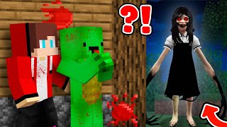 JJ and Mikey vs SCARY AGATHA in minecraft FULL MOVIE Challenge from Maizen [upl. by Azile]