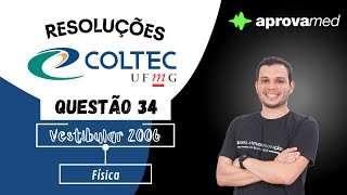 COLTEC 2006  Física  Questão 34 [upl. by Fitzpatrick]