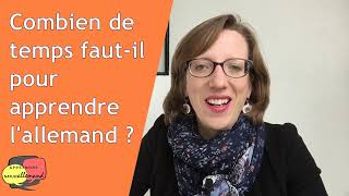 Combien de TEMPS fautil pour apprendre lALLEMAND [upl. by Anatlus]