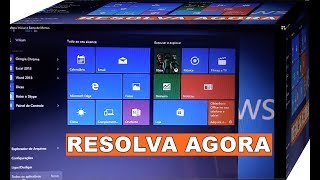 Veja Como Resolver Erro Windows 10 Não Abre Menu Iniciar e Barra de Menus [upl. by Hazmah]