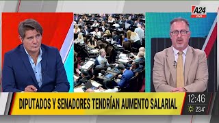 Diputados y senadores se aumentaron un 30 el salario [upl. by Swiercz]