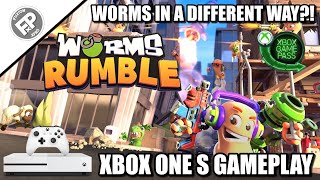 Worms Rumble  Xbox One S Gameplay [upl. by Eelaras]