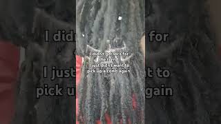 🙅🏽‍♀️locsjourney starterlocs hairgrowth shorts naturalhair longhair 3c4ahair haircare scalp [upl. by Starr]