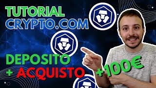 Come Depositare e Comprare CRIPTO su Cryptocom APP✅ TUTORIAL COMPLETO per Principianti 2024 [upl. by Itsyrc420]