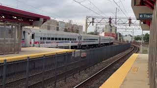 Septa Regional Rail Actions At Temple University Station [upl. by Bettzel]