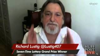 Richard Lustig on Huff Post Sharing Secrets on How to Win The Lottery [upl. by Nosiram]