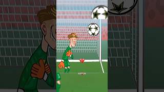 Ter Stegen turned into the Onana 💀 footballanimation [upl. by Rosetta]