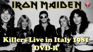 Iron Maiden  Killers Live in Milan 1981 DVDR [upl. by Ethelin]