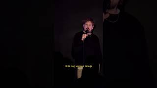 Kerstliefde met collega  Sjoerd Jansen ComedyClubHaug echtlachen standupcomedy funny [upl. by Torosian609]