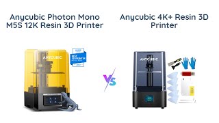 Anycubic Photon Mono M5s 12K vs Photon Mono 2 4K Resin 3D Printer Comparison 🌟 [upl. by Iorgo]