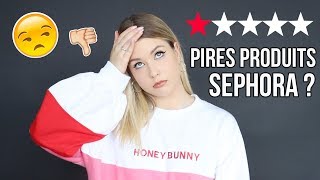 JE TEST LES PIRES PRODUITS SEPHORA 😨 [upl. by Maury904]