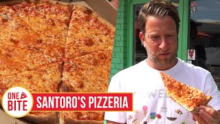 Barstool Pizza Review  Santoros Pizzeria Tampa FL [upl. by Anilasor]