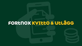 Fortnox Kvitto amp Utlägg [upl. by Netnert84]