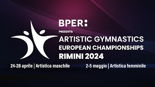 RIMINI  BPER BANCA PRESENTA GLI EUROPEI DI ARTISTICA MASCHILI E FEMMINILI 2024  VIDEO PROMO [upl. by Ttenneb340]