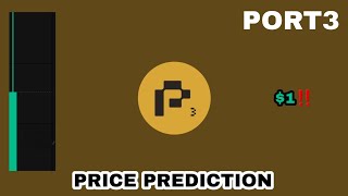 PORT3 COIN TO THE MOON‼️ PORT3 NETWORK PRICE PREDICTION 1 IS REAL⁉️ NEW KUCOIN LISTING PORT3 CRYPTO [upl. by Lauro732]