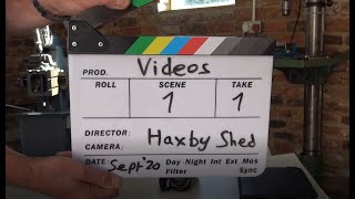 HS24 Making videos at HaxbyShed [upl. by Llehcar46]