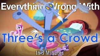 Parody Everything Wrong With Threes A Crowd in 3 Minutes [upl. by Ayekahs]