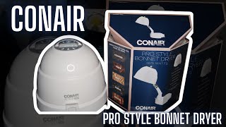 CONAIR Pro Style Bonnet Dryer  Dryer for Locs  DIY Locs Dryer [upl. by Koran]