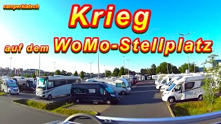 CAMPER RASTET AUS😱KAMPF um WOHNMOBILSTELLPLATZ‼️das ist uns an der Nordsee passiert‼️ [upl. by Nylime]