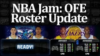 NBA Jam OFE  Jan 2013 Roster Update Gameplay Xbox 360 [upl. by Owades877]