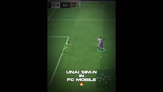 Unai Simón in Fc Mobile🔥 gk unaisimón fcmobile shorts [upl. by Uahc]